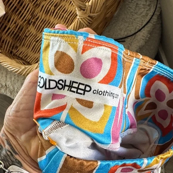 Goldsheep Kids Vibrant Floral Leggings - Picture 2 of 6